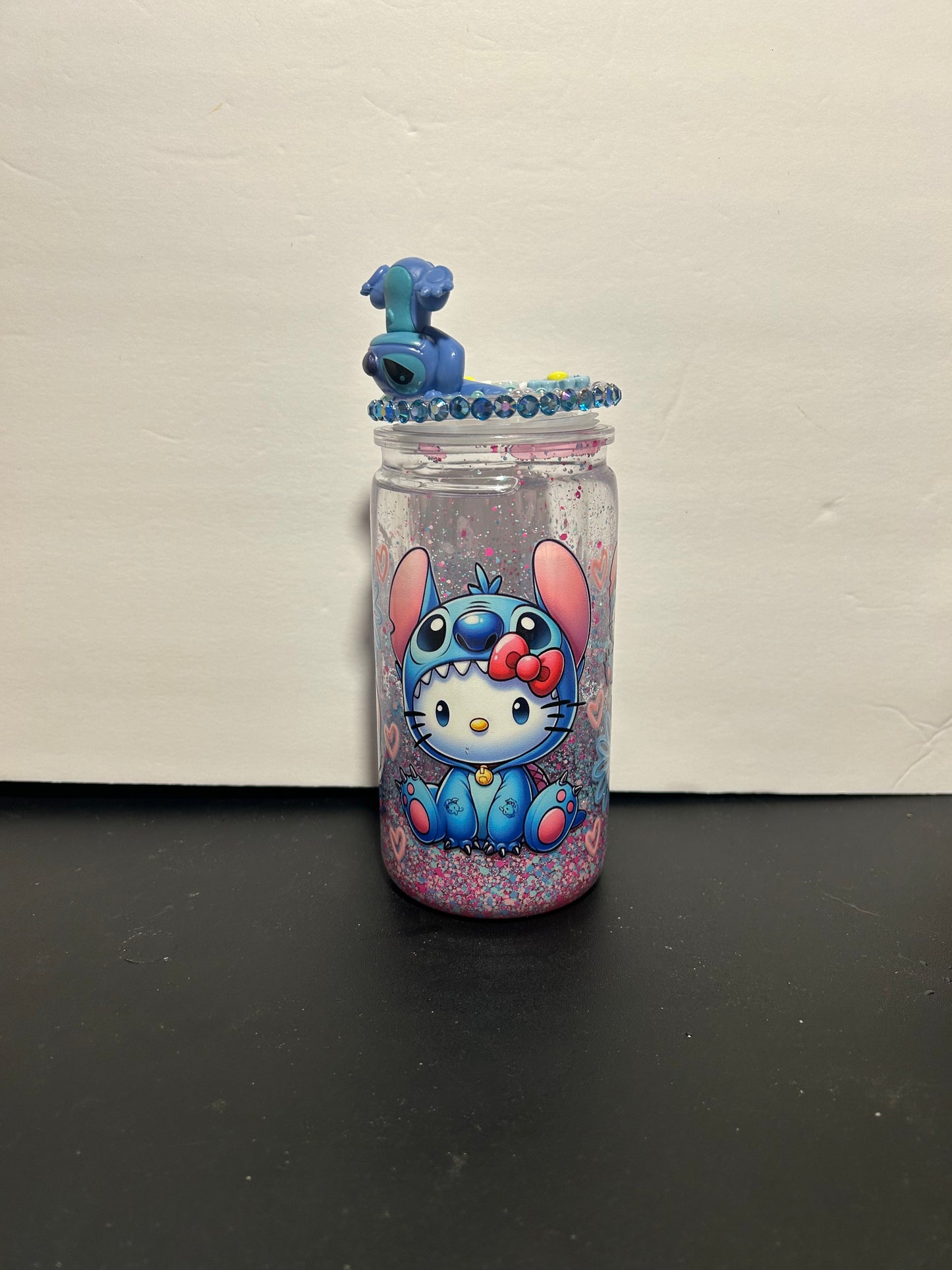 Stitch Kitty Acrylic Lava Tumbler πβ¨