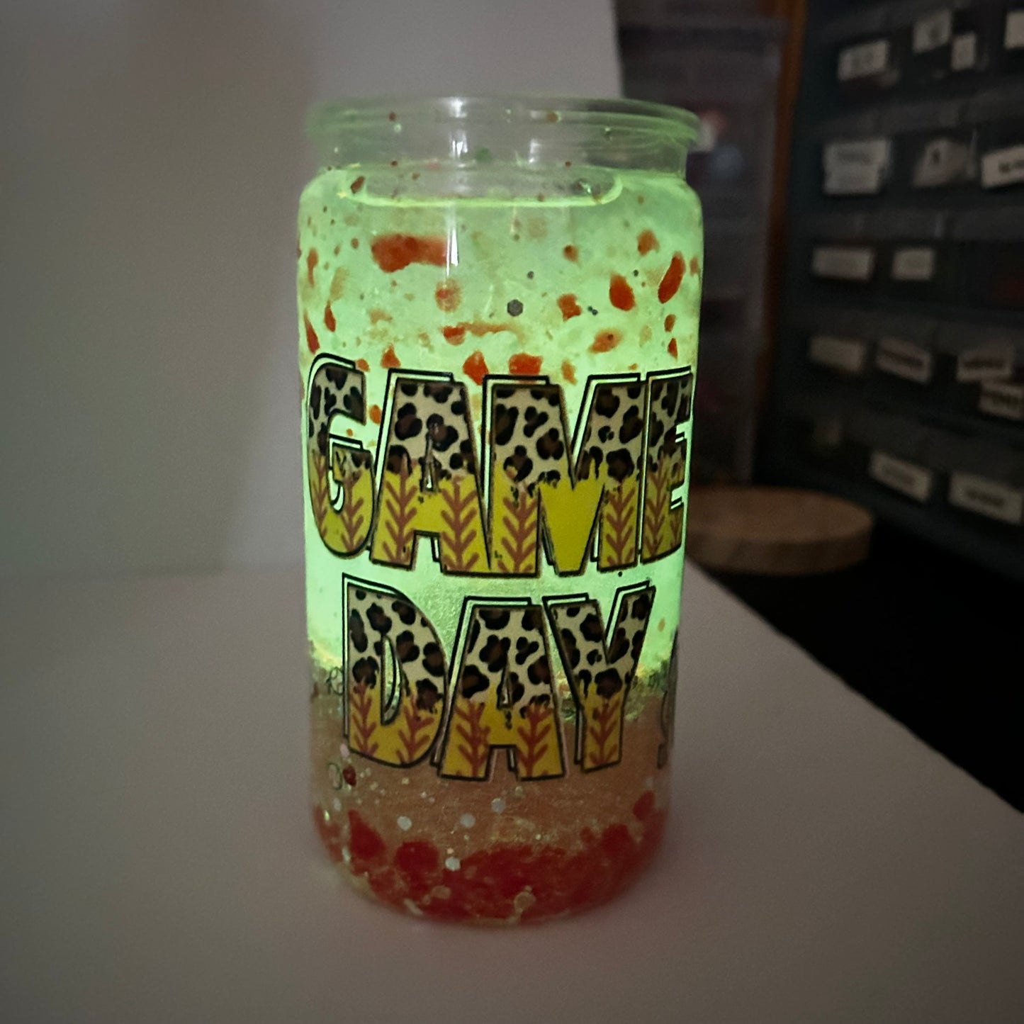 Loud & Proud Softball Mom Acrylic Lava Tumbler π₯β¨