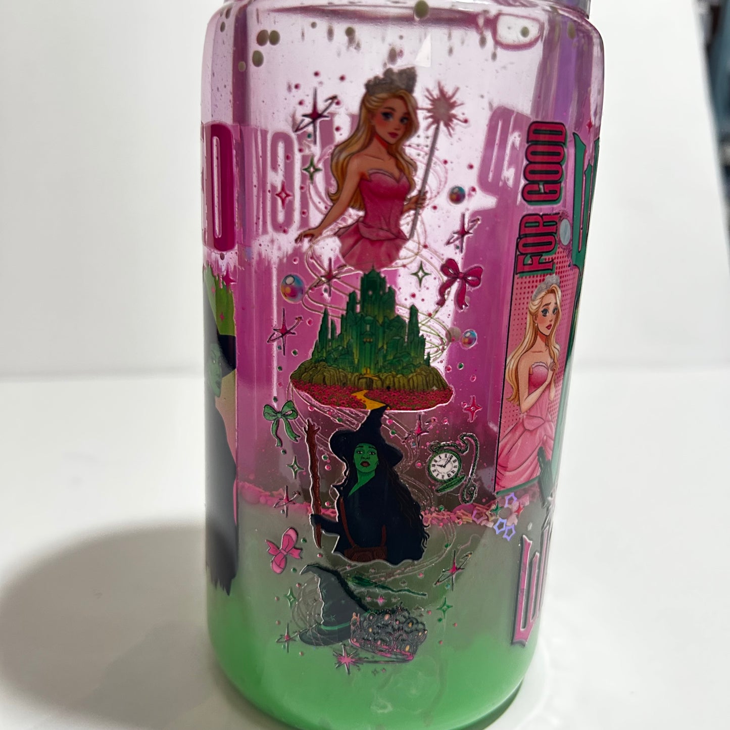 ππ©· For Good, Wicked Glass Can Tumbler ππ©·