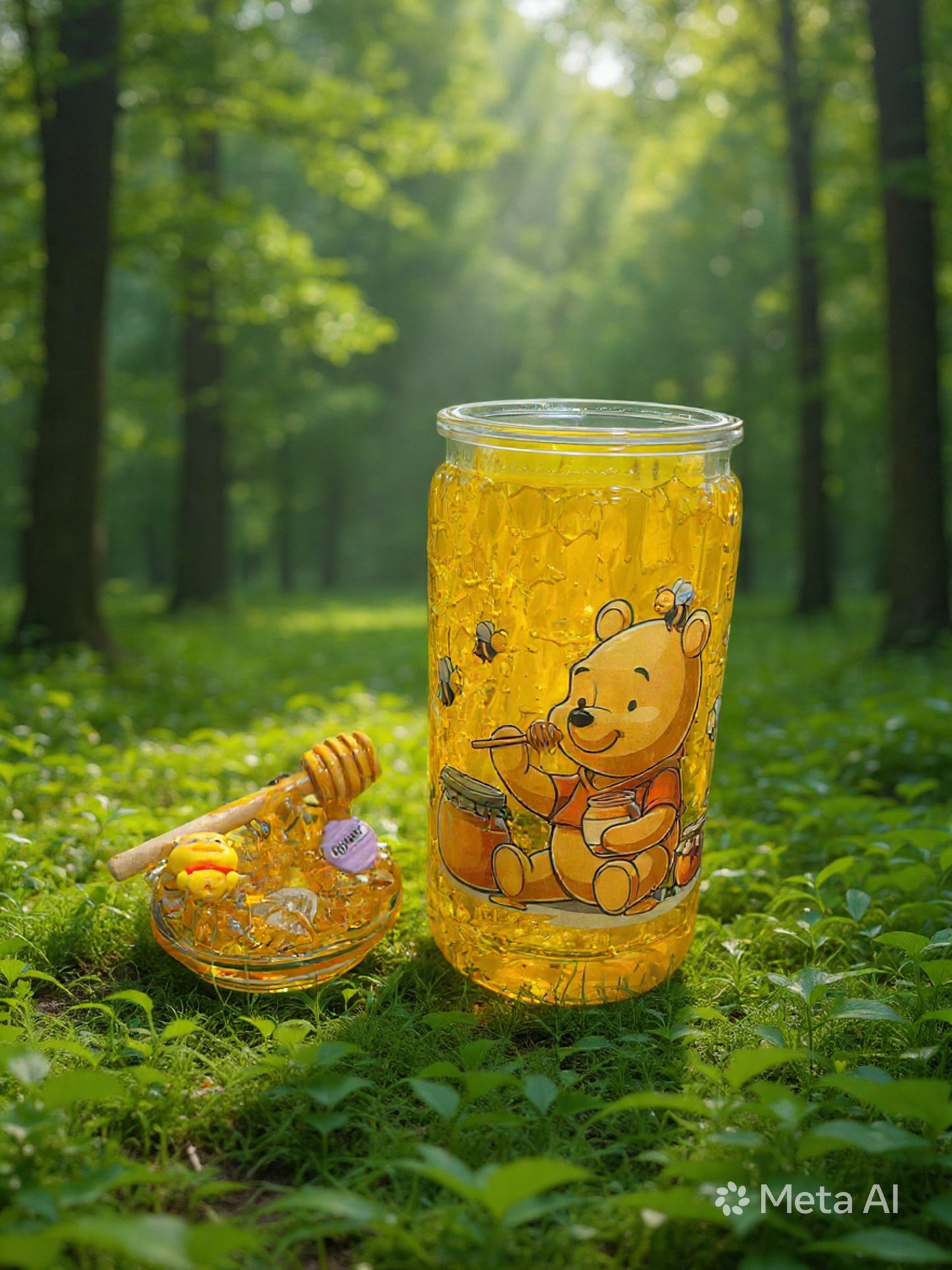 Honey Bear Acrylic Tumbler 🍯🐻✨