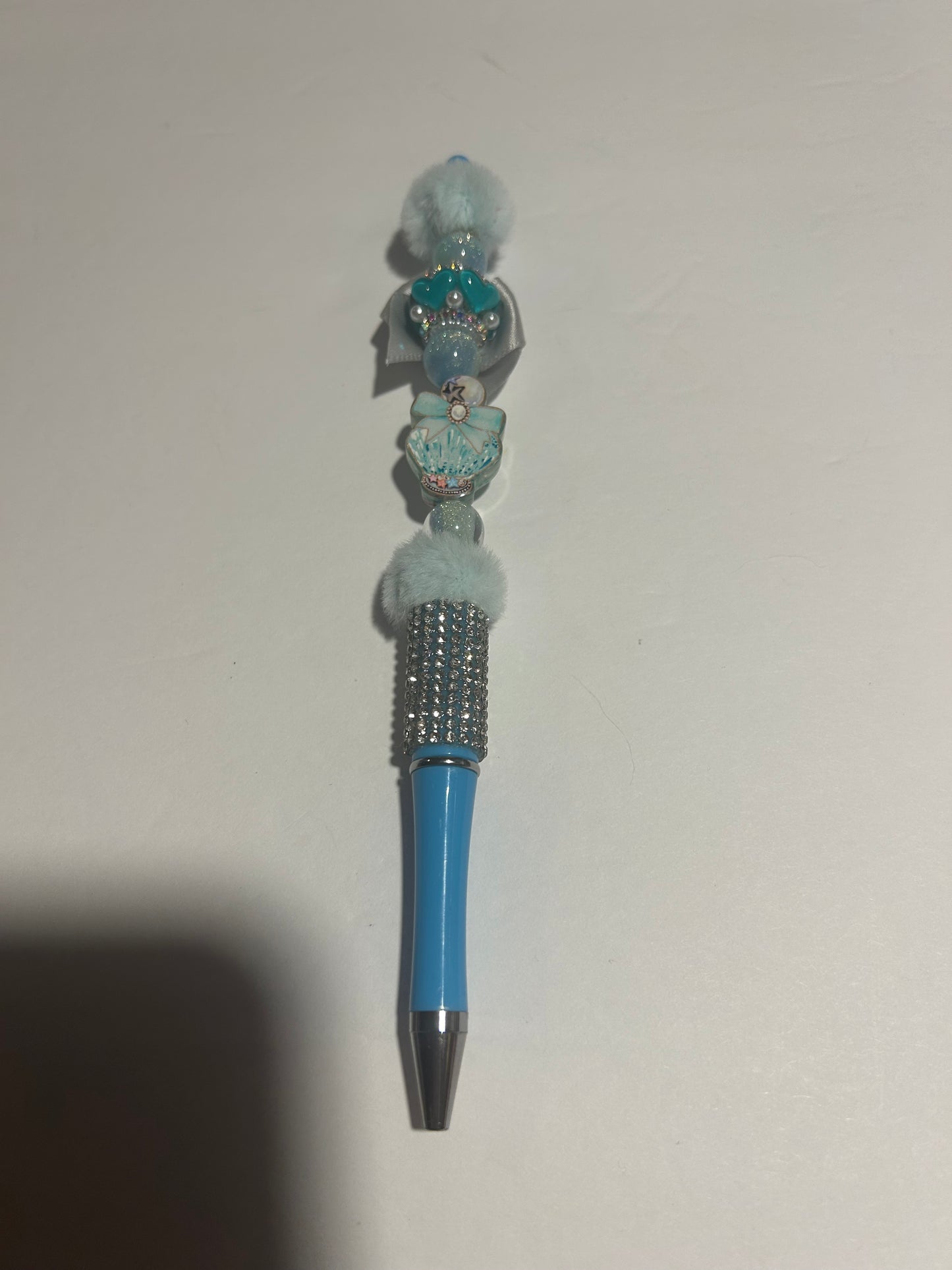 🩵 Frosted Perfume Princess Beaded Pen 🩵