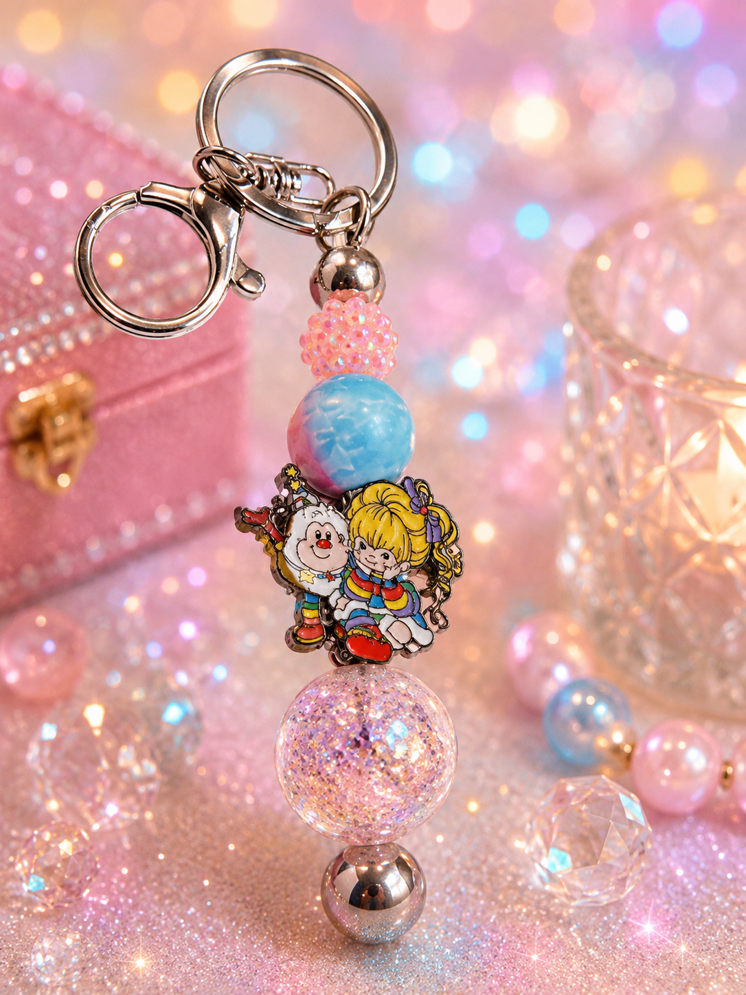 🌈 Rainbow Dreams Character Keychain 🌈