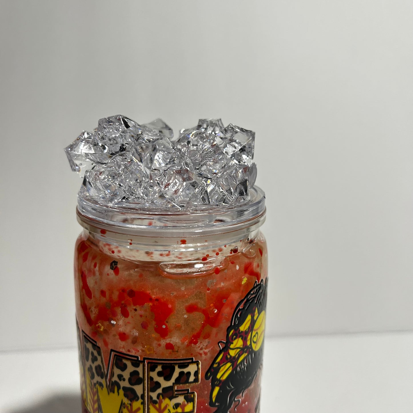 Loud & Proud Softball Mom Acrylic Lava Tumbler 🥎✨