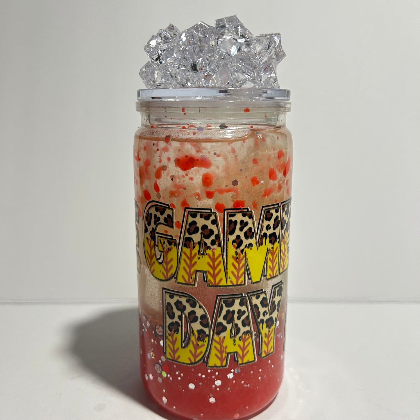 Loud & Proud Softball Mom Acrylic Lava Tumbler 🥎✨